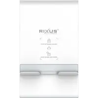 Rixus Opvouwbare/verstelbare telefoonhouder - Robuuste standaard voor telefoon/tablet - Houder voor smartphone - Geschikt voor gebruik op bureau of tafel met antislip