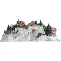 My Village Kerstdorp Ondergrond Waterval 120 X 40 X 27 Cm