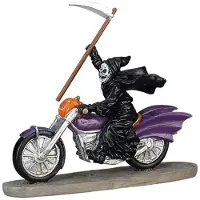 Lemax Kerstfiguur Grim rider