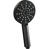 Brauer Carving Inbouw Doucheset - Ronde Handdouche - 30cm Hoofdouche - Plafondbuis - Wandsteun - Mat Zwart - Messing - Kranen, Douchekranen, - Kranen, Douchekranen, Douchesets, Inbouw douchesets