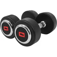 Gorilla Sports Professionele dumbellset 20 kg - 2 x 10 kg