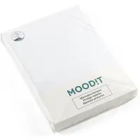 MOODIT Matrasbeschermer Noa Wit-140 x 200 cm