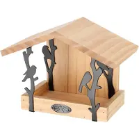 Esschert Design Voederhuisje Muurvoedertafel - Tjiftjaf - - FB604 - Vogelvoederhuisje voor Vogels