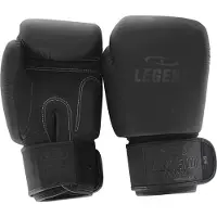 Legend Sports Bokshandschoenen SupremeGuard Elite Leder Mat Zwart