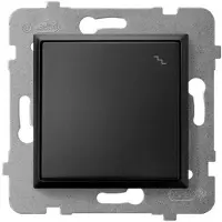Ospel , type LP-3U/m/33, zwart, IP20, 250 V, 10 A, 71 mm, 40 mm