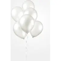 We Fiesta 50 Balloons 12″ pearl wit - Thema Feest Party Ballon