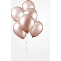 We Fiesta 100 Balloons 12″ pearl rose goud - Thema Feest Party Ballon