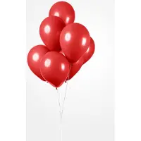 We Fiesta 100 ballonnen 12″ rood - Versiering Feestdecoratie Decoratie Verjaardag Jubileum Thema Feest Ballon