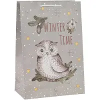Knus Geschenktas winter 24cm, 24st.