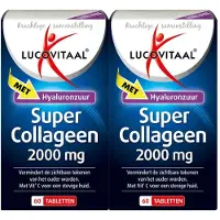 Lucovitaal 2x Super Collageen 2000 mg 60 tabletten