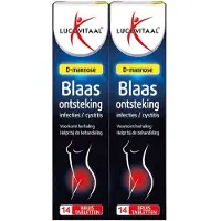 Lucovitaal 2x Blaasontsteking D-Mannose 14 bruistabletten