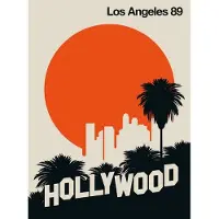 Living Walls Fotobehang ARTist Los Angeles 89 (set, 2-delig)