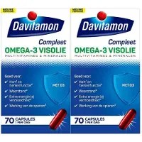 Davitamon 2x Compleet Omega-3 Visolie 70 Capsules