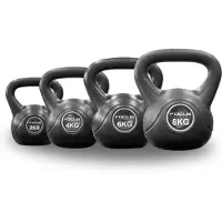 Focus fitness Kettlebell - Focus Fitness Cement - Set 2 t/m 8 kg