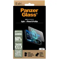 PanzerGlass Eyecare 2868 Screenprotector (glas) Apple iPhone 16 Pro Max 1 stuk(s) Anti-vingerafdruk, Krasvast