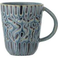 Bloomingville Samsin mokken blauw set van 6 stuks