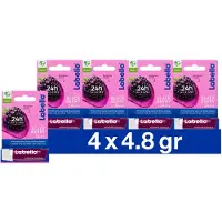 Labello 4x Lippenbalsem Blister Blackberry Shine