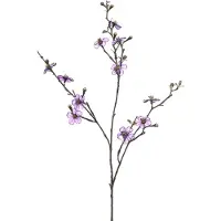 Emerald Kunstbloem bloesem Glamour - 96 cm - paars - Kunst zijdebloemen - Kunstbloemen