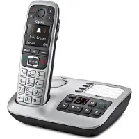 Gigaset E 560 A telefoon DECT-telefoon Zwart, Zilver NIET VOOR NEDERLANDSE MARKT!!