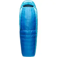 Sea to Summit - Trekking slaapzakken - Trek -18C/0F Down Sleeping Bag voor Unisex van Gerecycled Polyester - Maat Regular - Blauw