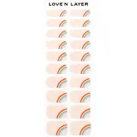Love'n Layer Proud Rainbow Semi Transparent Multi Color
