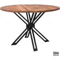 MD Interior Susy ronde eetkamertafel mangohout 130cm