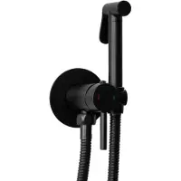 REA Inbouw Bidetmengkraan Lungo Loop Black