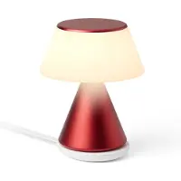 Lexon Luma M LED-lamp donkerrood LH87DR