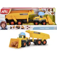 Dickie Toys Simba - Abc - Tracey Trailer - Graafmachine - Kiepwagen - Volvo - Licht en geluid - Vanaf 1 jaar