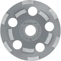Bosch 2608602553 Diamant-komschijf Expert for Abrasive, 50 g/mm, 125 x 22,23 x 4,5 mm Expert for Abrasive Diameter: 12.5 cm 1 stuk(s)