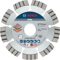 Bosch Accesorios 115x2.2x12 Mm Diamantdoorslijpschijf