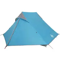 vidaXL Tent 2-persoons waterdicht blauw