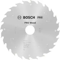 Bosch 2608837708 2608837708 Hardmetaal-cirkelzaagblad 190 x 30 mm Aantal tanden: 24 1 stuk(s)