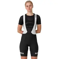 Rapha Dames Pro Team Training Bib Broek Zwart/Wit