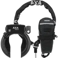 Axa Defender Ringslot incl RLC insteekketting in tas - ART2 - Zwart