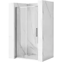 REA Rapid Slide Chrom 140 - Douchedeur - 140 cm - Chroom