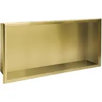 REA Niche De Salle De Bain 30x60 Gold Brush