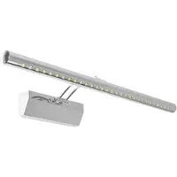 Toolight Wandlamp, Azuurblauwe Led Boven Een Spiegel 7w 55cm APP365-1W Chrome