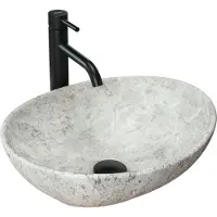 REA Opzetwastafel Sofia Light Stone