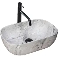 REA Opzetwastafelrea Livia Stone