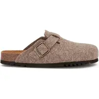 Scholl Klomp Men Olivier New Felt Mens Light Brown-Schoenmaat 44