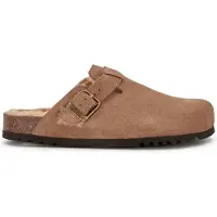 Scholl Klomp Men Olivier F New Suede Sa Mens Taupe-Schoenmaat 43