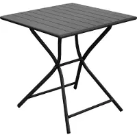 Vita Tuintafel globe 70x70 grafiet