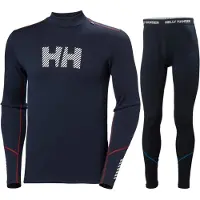 Helly Hansen Lifa Merino Midweight Pant, heren, navy