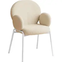 TecTake - Eetkamerstoel met armleuning - Woonkamerfauteuil, loungestoel