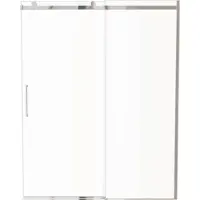 Luca Varess Boltano douche schuifdeur 160 cm x 200 cm Helder glas chroom profiel