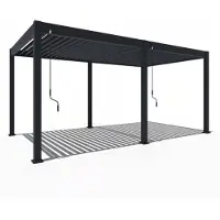 Orion Comfort - terrasoverkapping - 300 x 530 cm - antraciet