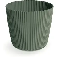 Prosperplast Plantenpot/bloempot Buckingham - kunststof - dennen groen - 39 x 34 cm - Plantenpotten