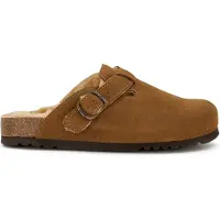 Scholl Klomp Women Fae New F Suede Sa Taupe-Schoenmaat 42