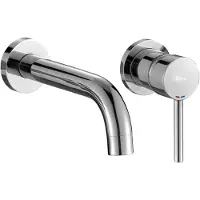 REA Inbouw Wastafelkraan Lungo Chrom + Box